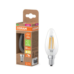 4099854477447 - LED žárovka Classic B 40 Filament DIM, Třída B, 2.5W, Teplá bílá, Čirá, E14 - Czechia LEDVANCE e - shop