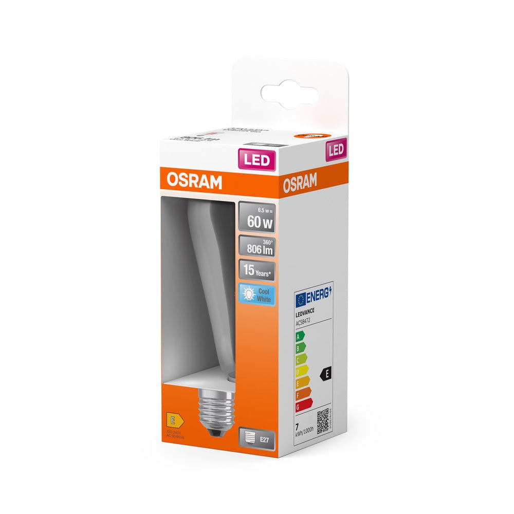 4058075839847 - LED žárovka E27 6.5W STAR EDISON, studená bílá - Žárovka - LEDVANCE e - shop