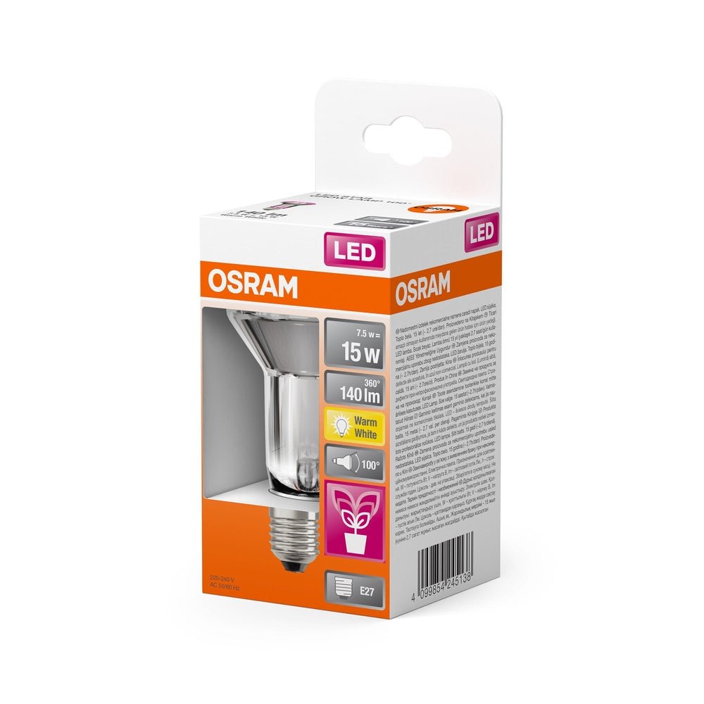 4099854245138 - LED Žárovka pro pěstování rostlin E27 STAR, teplá bílá - Žárovka - LEDVANCE e - shop