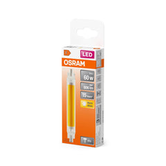 4058075840485 - LED žárovka R7s 8W SLIM LINE, teplá bílá - Žárovka - LEDVANCE e - shop