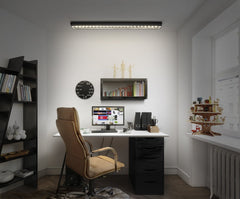 4099854589683 - Lineární LED panel Office Line Grid Curve, černá, studená bílá - LED Panel - Czechia LEDVANCE e-shop