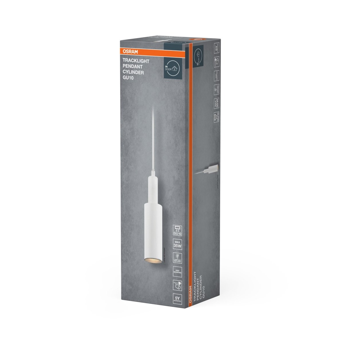 4099854455247 - Lustr bílýU10 TRACKLIGHT PENDANT CYLINDER OSRAM - Lustr - LEDVANCE e - shop