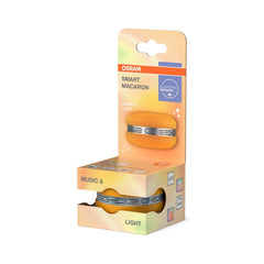 4099854667886 - Makronka Bluetooth reproduktor Oranžová s RGB osvětlením - Doplněk - Czechia LEDVANCE e - shop