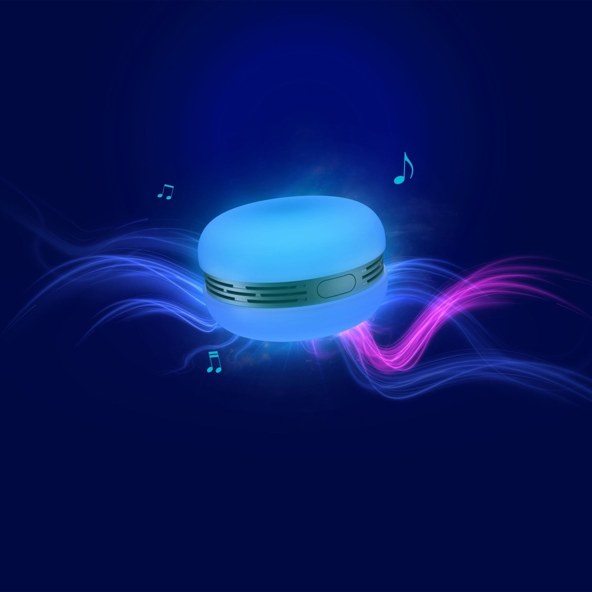 4099854667824 - Makronka Bluetooth reproduktor Růžový s RGB osvětlením - Czechia LEDVANCE e - shop