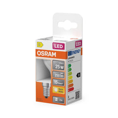 4099854467684 - Matná LED mini žárovka E14 2,5 W CLASSIC P, teplá bílá OSRAM - Žárovka - LEDVANCE e - shop