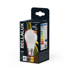 4058075542563 - Matná LED žárovka B22d 4.9W CLASSIC A, teplá bílá - Žárovka - LEDVANCE e - shop