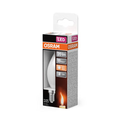 4099854748073 - Matná LED žárovka E14 1 W FLAME, komfortní teplá bílá - Žárovka - Czechia LEDVANCE e-shop