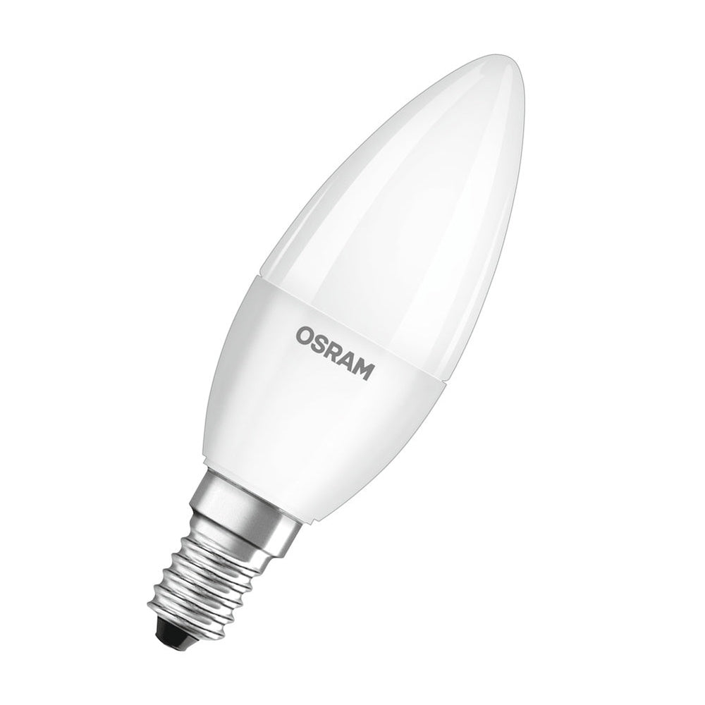 Matná LED žárovka E14 4.9 W 470 lm CLASSIC B, teplá bílá