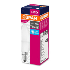 4052899973367 - Matná LED žárovka E14 4.9 W CLASSIC B, studená bílá - Žárovka - LEDVANCE e - shop