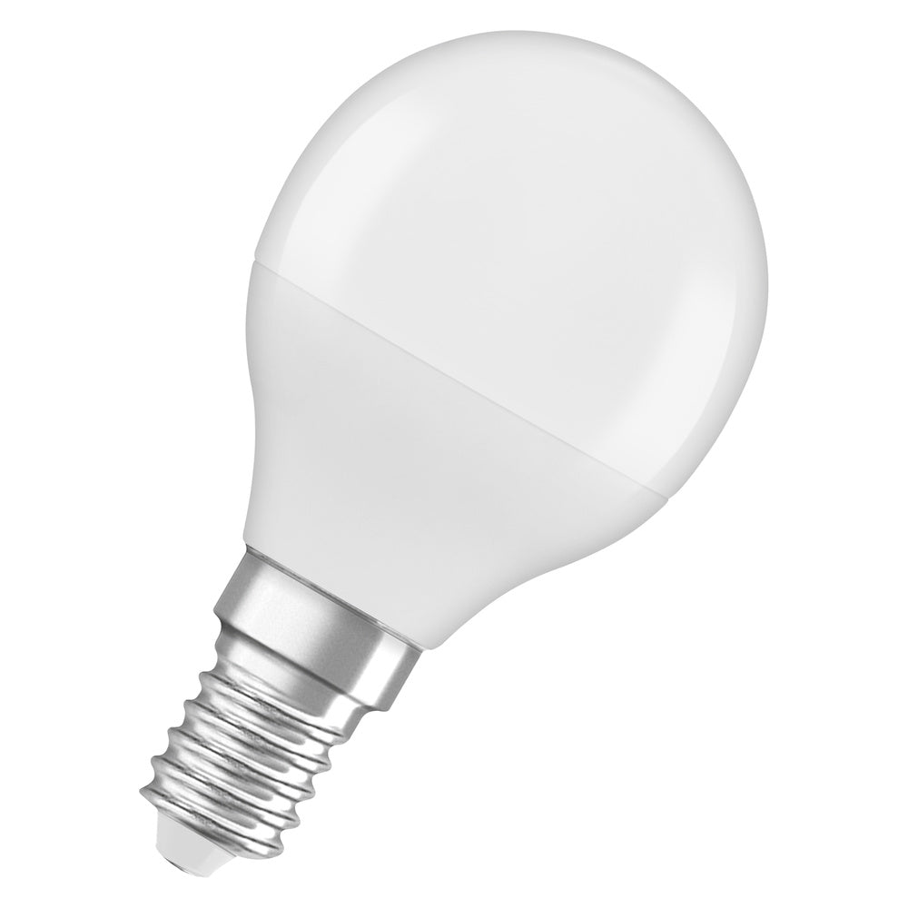 Matná LED žárovka E14 4.9 W CLASSIC P, teplá bílá