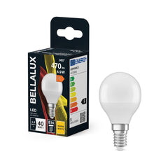 4058075128323 - Matná LED žárovka E14 4.9W CLASSIC P, teplá bílá - Žárovka - LEDVANCE e - shop