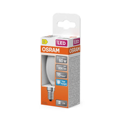 4099854514678 - Matná LED žárovka E14 STAR 5,9 W, studená bílá, náhrada 60 W - Žárovka - Czechia LEDVANCE e-shop