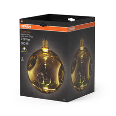 4099854607493 - Matná LED žárovka E27 3,5 W DECOR LAMP, zlatá, velká - Žárovka - Czechia LEDVANCE e-shop