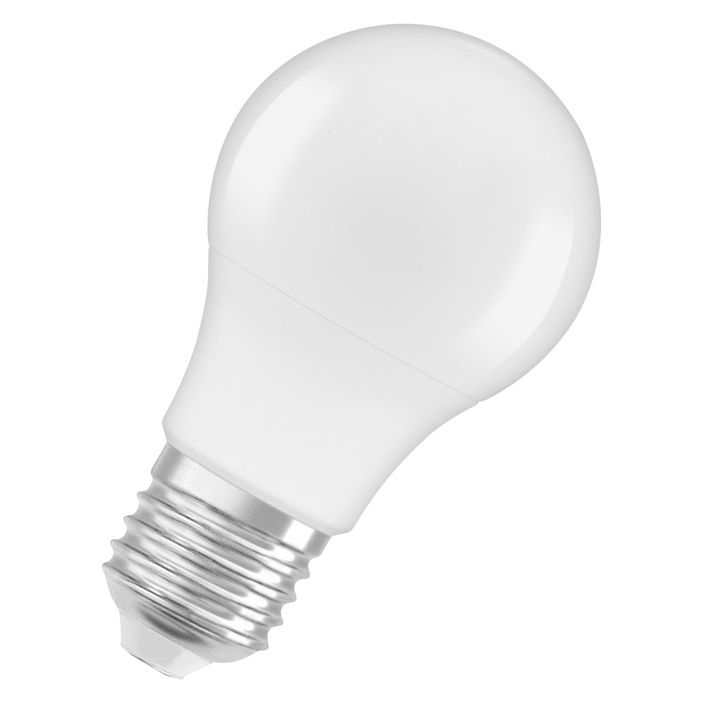 Matná LED žárovka E27 4.9 W CLASSIC A, teplá bílá