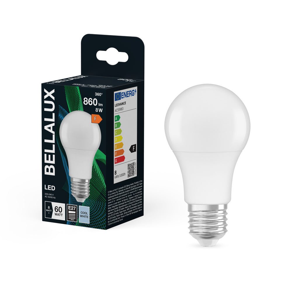 4058075128088 - Matná LED žárovka E27 8.5W CLASSIC A, studená bílá - Žárovka - LEDVANCE e - shop