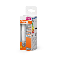 4058075466258 - Matná LED žárovka E27 9W STAR Stick, studená denní bílá - Žárovka - LEDVANCE e - shop