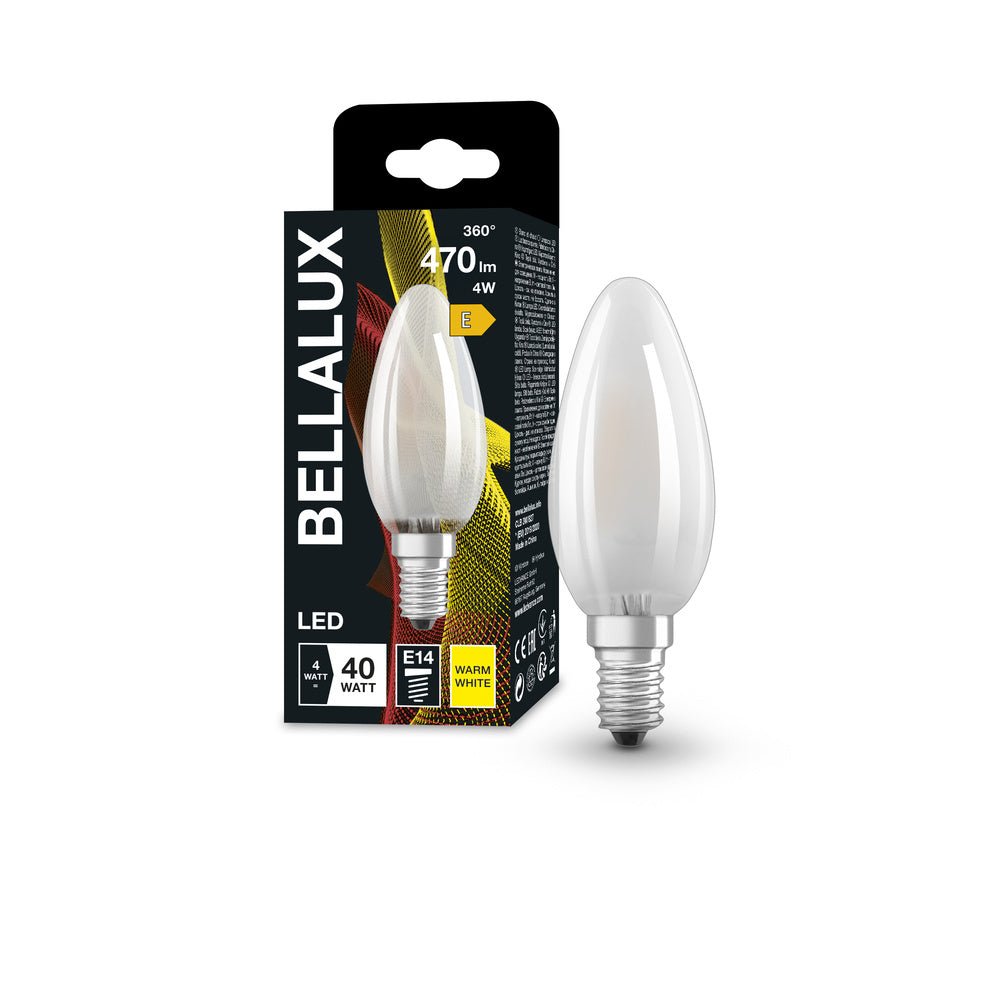 4058075115491 - Matná LED žárovka svíčková E14 4W CLASSIC B, teplá bílá - Žárovka - LEDVANCE e - shop