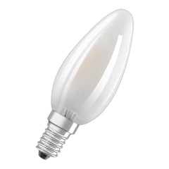 4058075115491 - Matná LED žárovka svíčková E14 4W CLASSIC B, teplá bílá - Žárovka - LEDVANCE e - shop