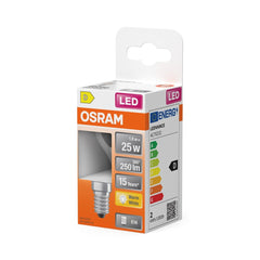 4099854467585 - Mini LED žárovka E14 2,5 W CLASSIC P, teplá bílá OSRAM - Žárovka - LEDVANCE e - shop