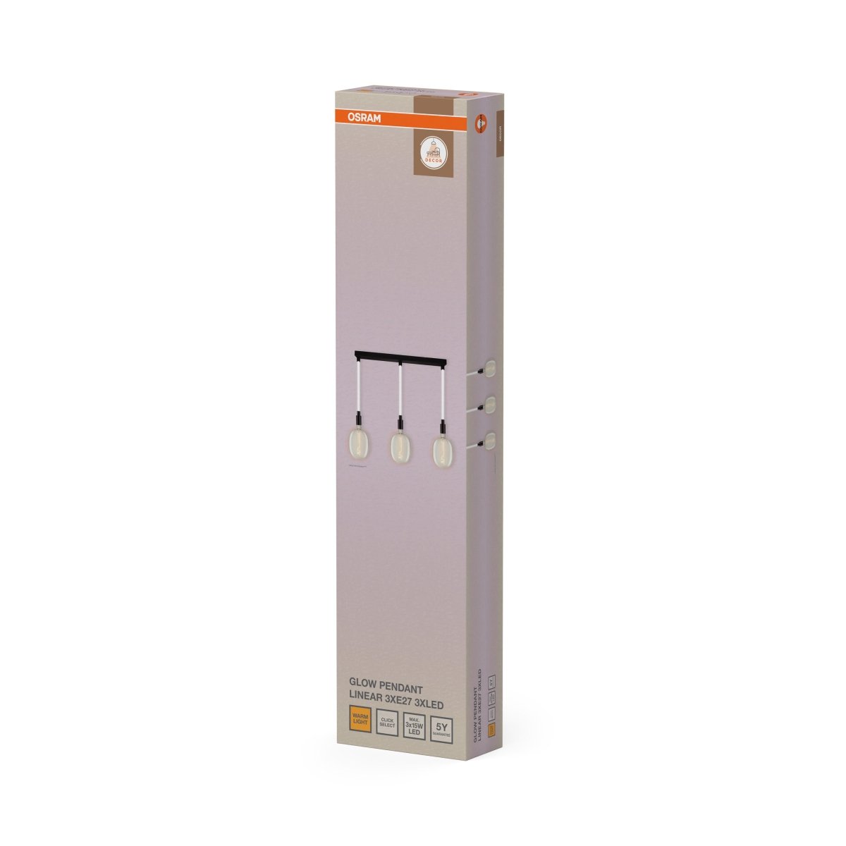 4058075852099 - Moderní závěsné svítidlo Decor Glow Line 3xE27 - Závěsné - Czechia LEDVANCE e - shop