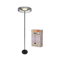 4099854481116 - Mřížkovaná stojací lampa Mesh, 18.5W, Teplá bílá, Černá - Czechia LEDVANCE e - shop
