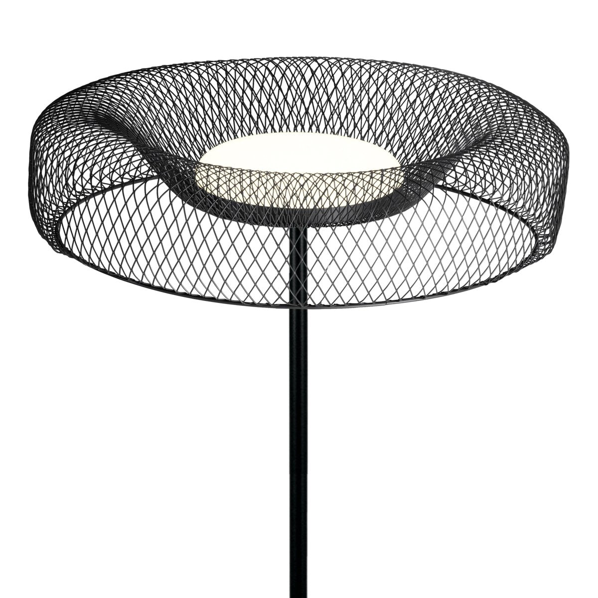 4099854481116 - Mřížkovaná stojací lampa Mesh, 18.5W, Teplá bílá, Černá - Czechia LEDVANCE e - shop