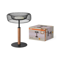 4058075847446 - Mřížkovaná stolní lampa Mesh, 10W, Teplá bílá, Černá - Czechia LEDVANCE e - shop