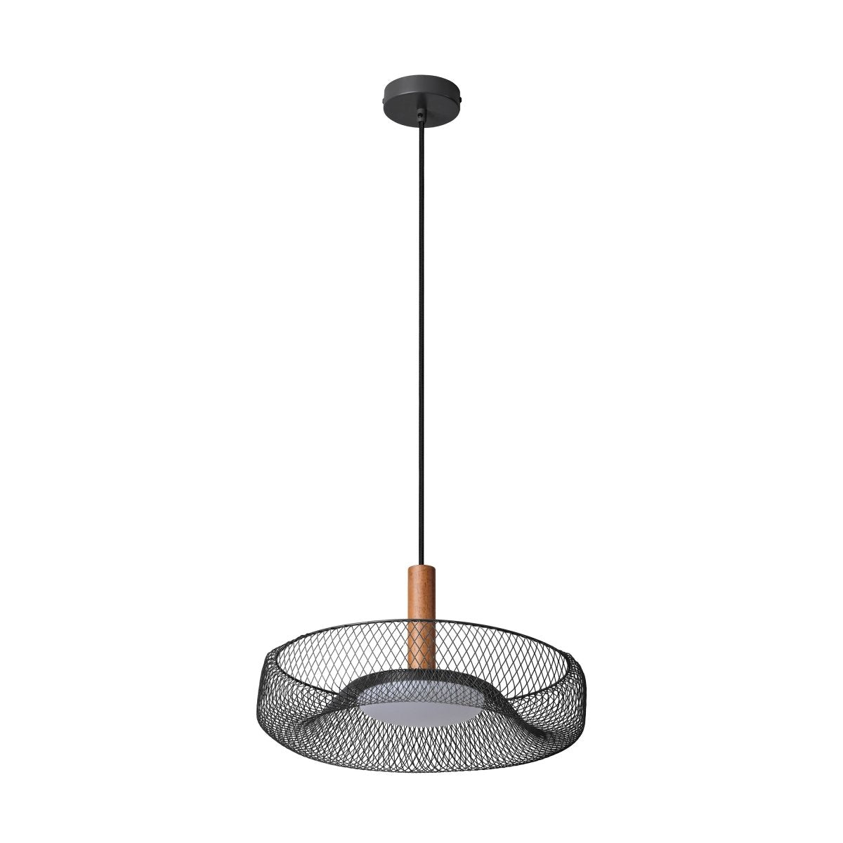 4058075847422 - Mřížkované závěsné svítidlo Mesh, 18.5W, Teplá bílá, Černé - Czechia LEDVANCE e - shop