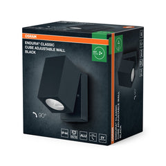 4099854445989 - Nastavitelné venkovní nástěnné svítidlo Endura Classic Cube, černé, GU10 - Stropní svítidlo - LEDVANCE e - shop