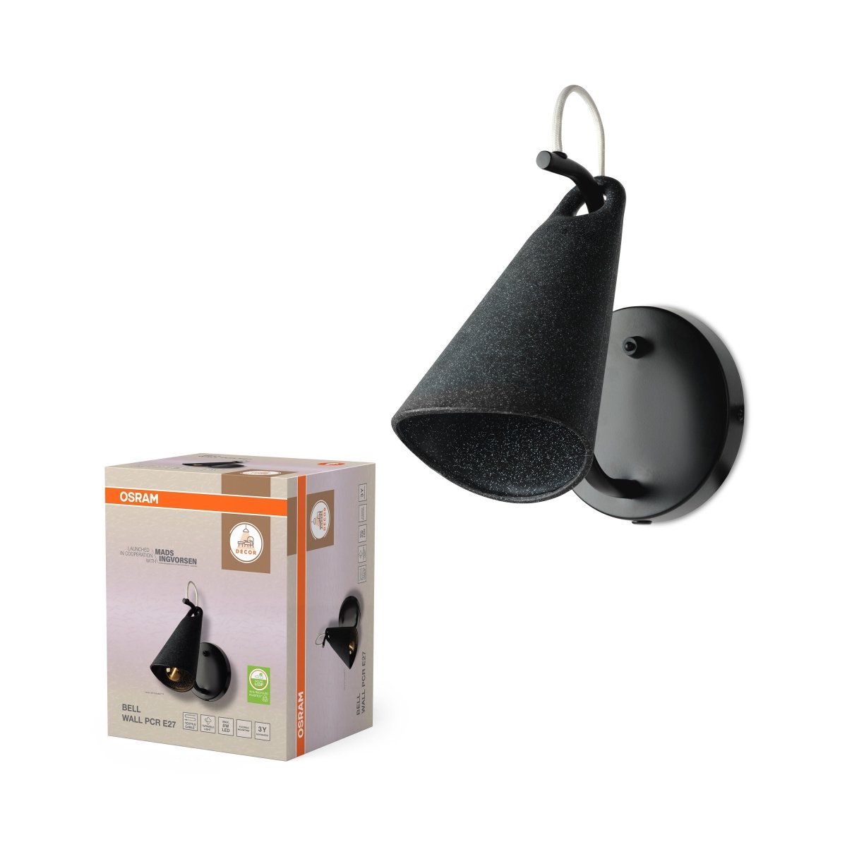 4058075848665 - Nástěnné svítidlo Bell, 1x E27 - Czechia LEDVANCE e - shop