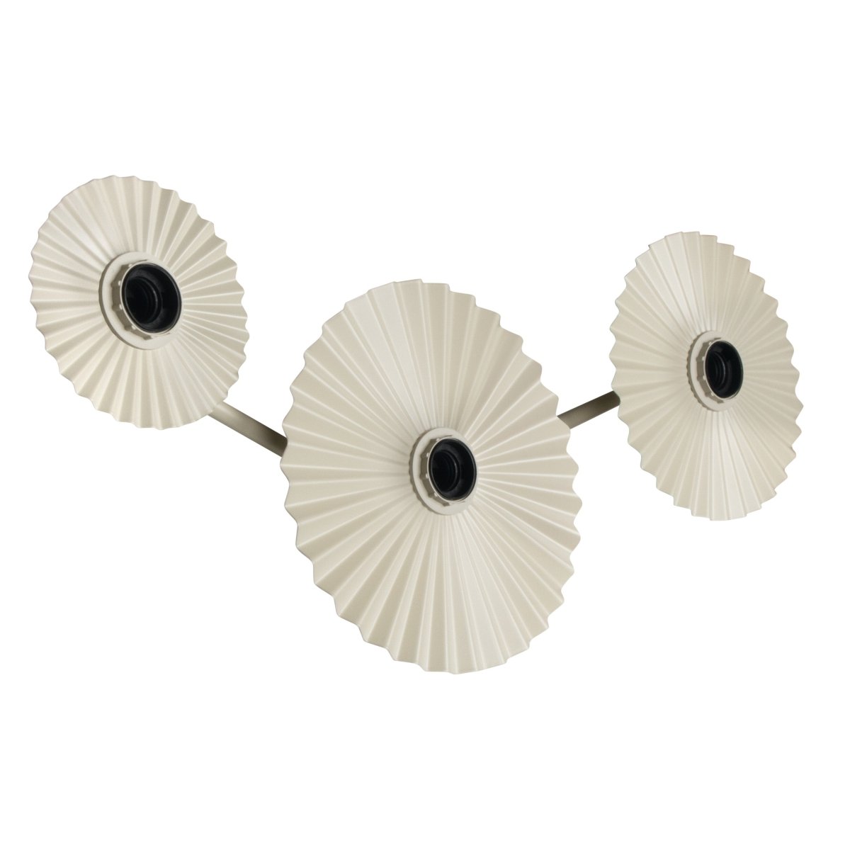 4058075852013 - Nástěnné svítidlo Decor Plisse, 3×E27, béžové - Nástěnné svítidlo - LEDVANCE e - shop