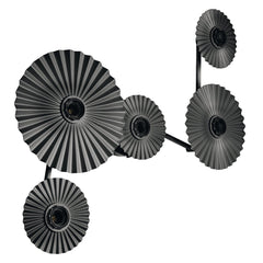 4058075851993 - Nástěnné svítidlo Decor Plisse, 5×E27, tmavě šedé - Nástěnné svítidlo - LEDVANCE e - shop