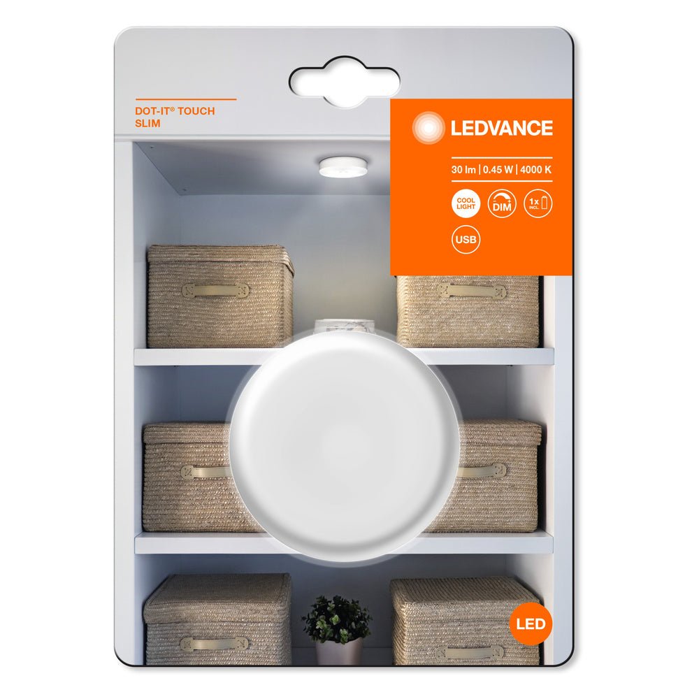 4058075399686 - Noční dotykové světýlko DOT - IT TOUCH SLIM USB, stmívatelné - Orientační svítidlo - LEDVANCE e - shop