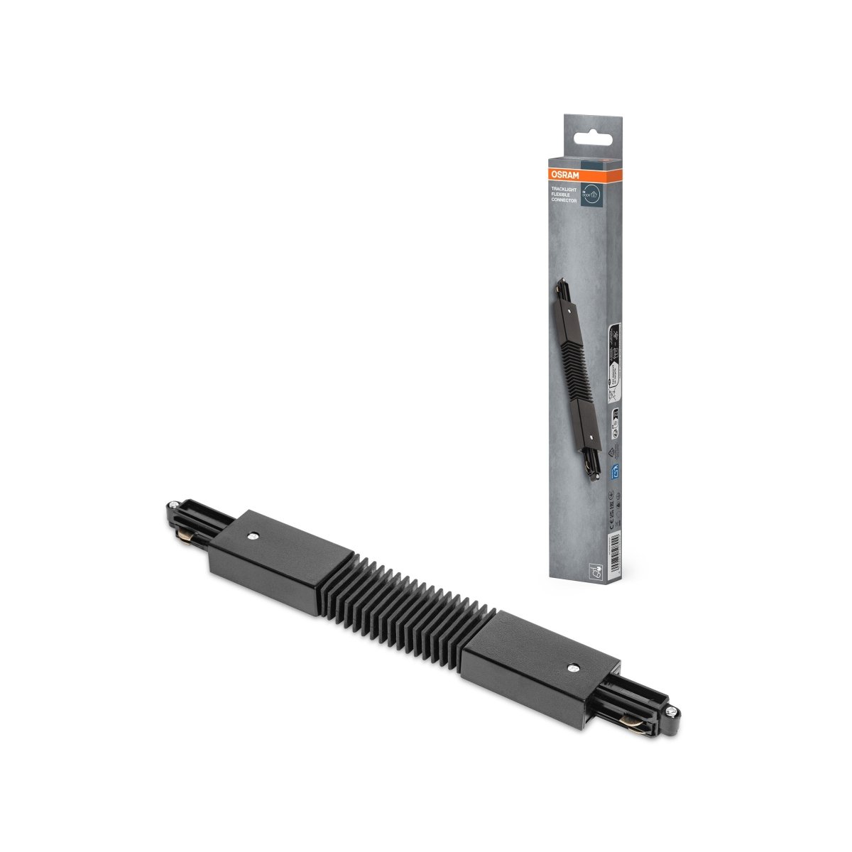 4099854508929 - Ohebný konektor kolejnicových systémů FLEXIBLE, černý OSRAM - Kolejnicový systém svítidel - LEDVANCE e - shop