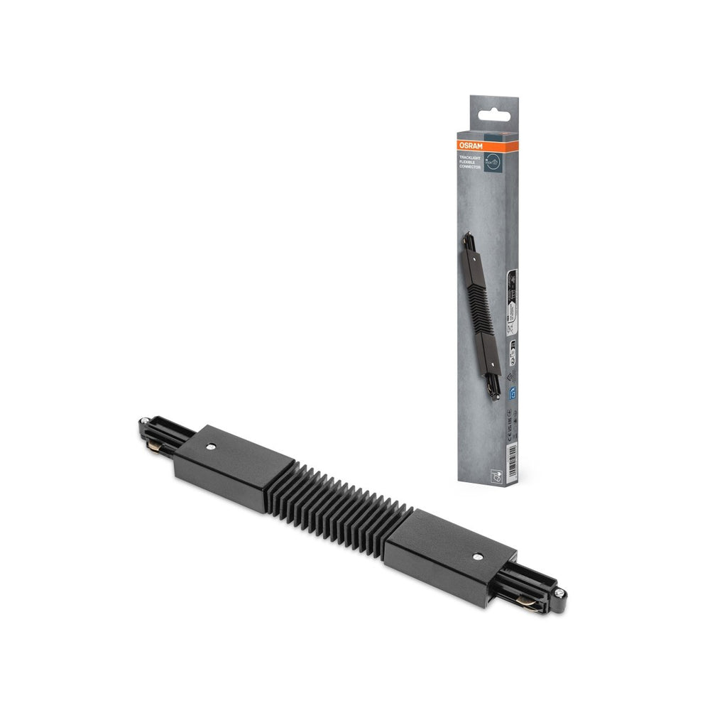 Ohebný konektor kolejnicových systémů FLEXIBLE, černý OSRAM