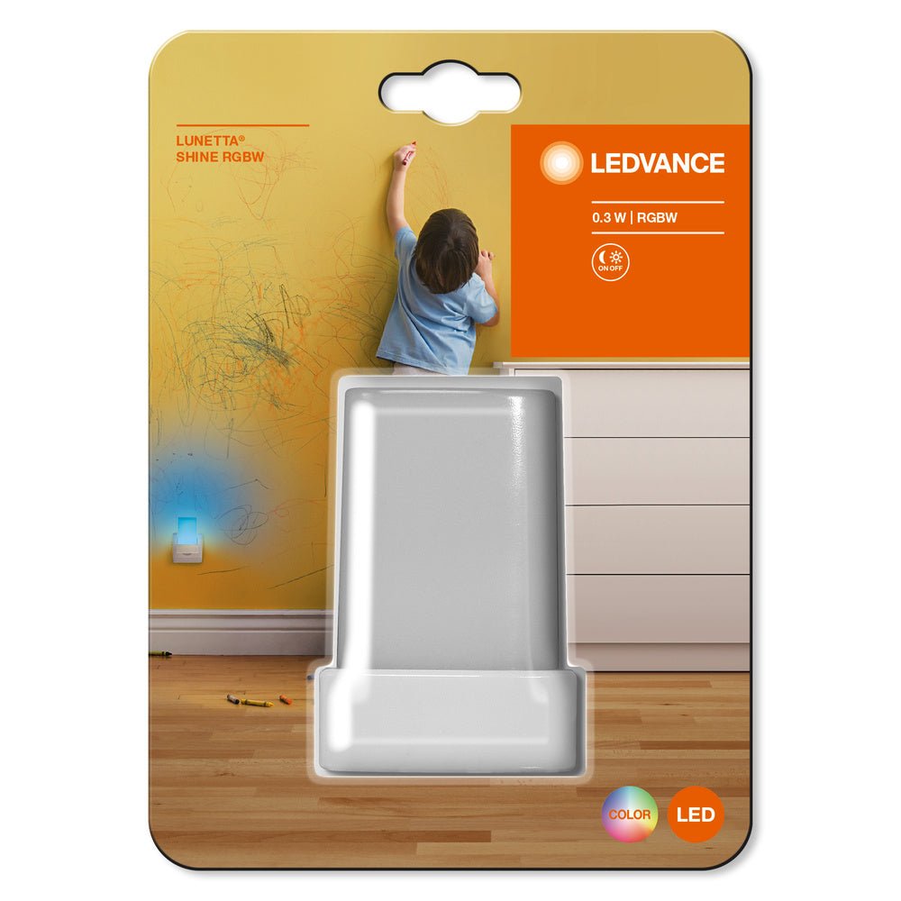 4058075266841 - Orientační dětské noční LED RGB světlo do zásuvky SHINE - Orientační svítidlo - LEDVANCE e - shop