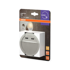 4099854530753 - Orientační dětské noční LED světlo do zásuvky LUNETTA USB OSRAM - Orientační svítidlo - LEDVANCE e - shop