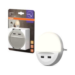 4099854530753 - Orientační dětské noční LED světlo do zásuvky LUNETTA USB OSRAM - Orientační svítidlo - LEDVANCE e - shop