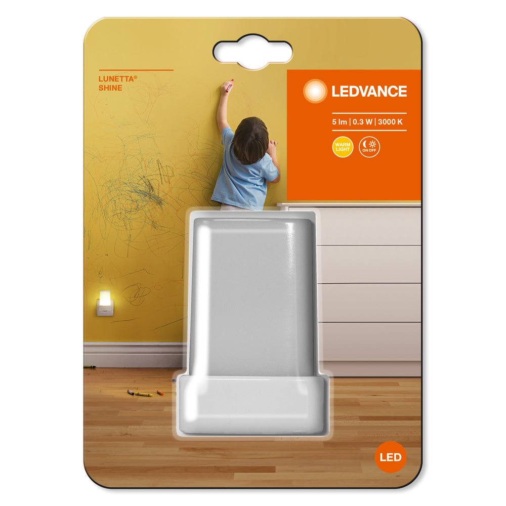 4058075266889 - Orientační dětské noční LED světlo do zásuvky SHINE - Orientační svítidlo - LEDVANCE e - shop