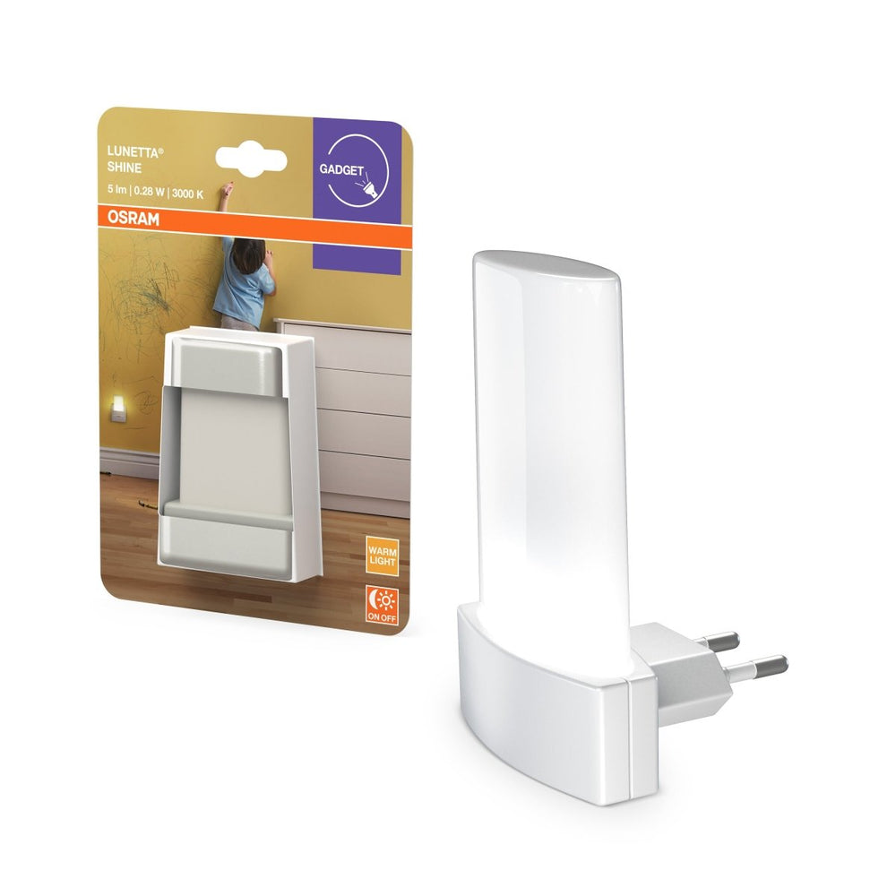 Orientační dětské noční LED světlo do zásuvky SHINE OSRAM