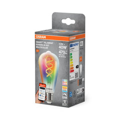 4058075850781 - OSRAM Chytrá Matter RGBTW žárovka E27 4.8 W FILAMENT EDISON - Žárovka - LEDVANCE e - shop
