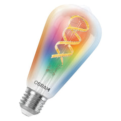 4058075850781 - OSRAM Chytrá Matter RGBTW žárovka E27 4.8 W FILAMENT EDISON - Žárovka - LEDVANCE e - shop