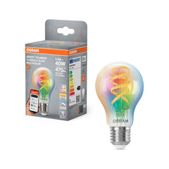 4058075850767 - OSRAM Chytrá Matter RGBTW žárovka E27 FILAMENT CLASSIC A - Žárovka - LEDVANCE e - shop