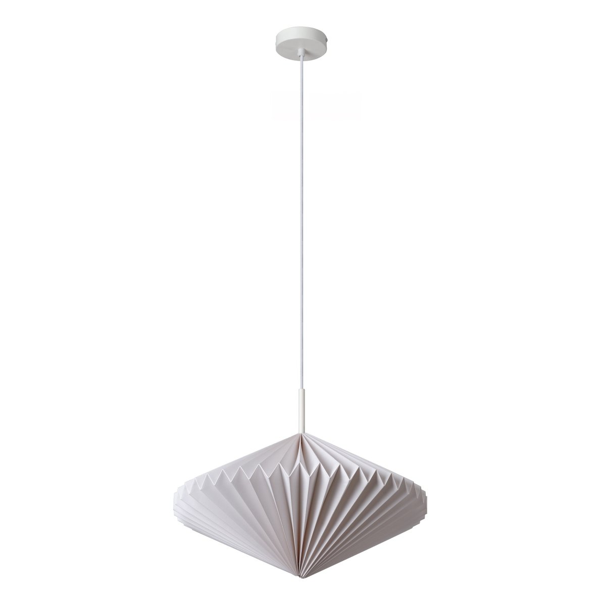 4058075847149 - Papírové závěsné svítidlo Paper Lantern Diamond, 1x E27, Bílé - Czechia LEDVANCE e - shop