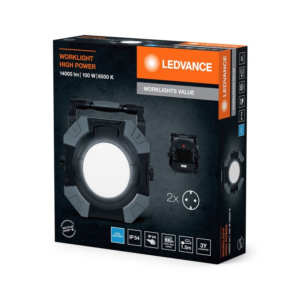 4099854282904 - Pracovní svítidlo IP54 100 W WORKLIGHT, studená bílá - Pracovní svítidlo - LEDVANCE e - shop