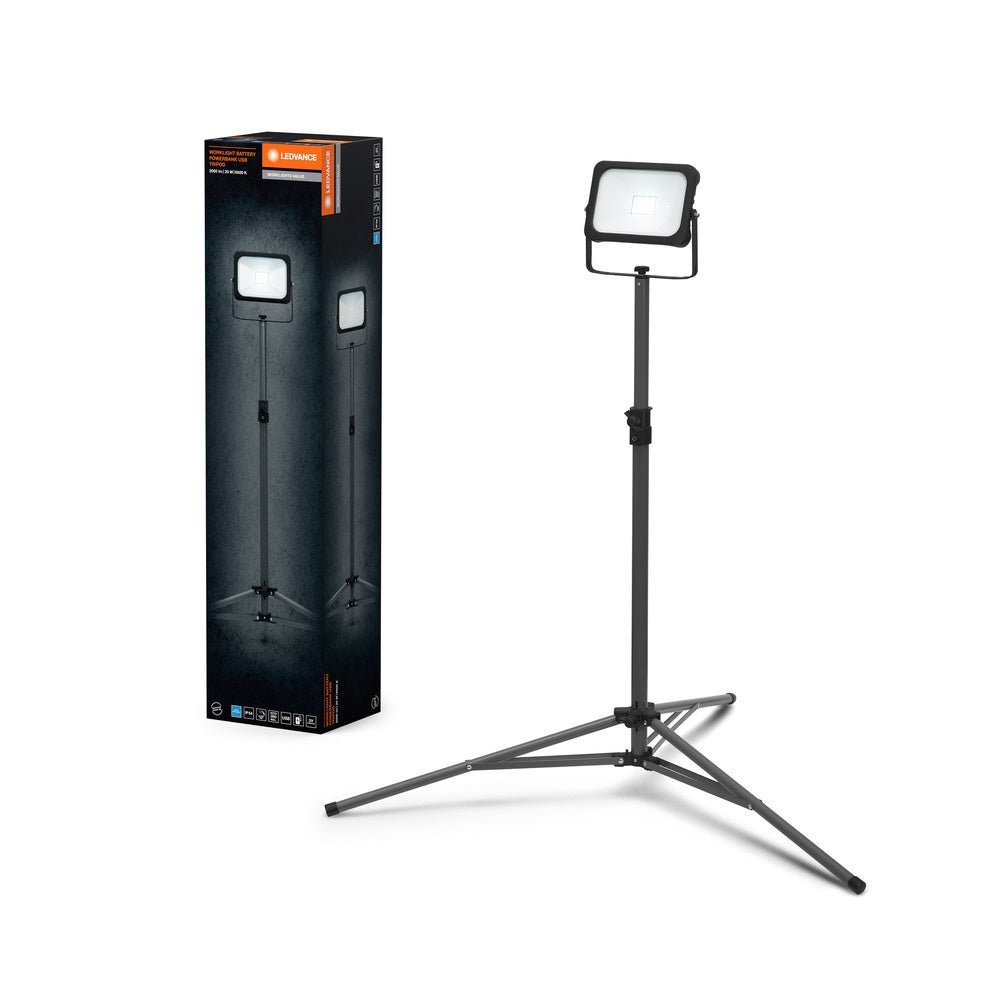 4099854282775 - Pracovní svítidlo s externí baterií 20 W TRIPOD, studená bílá - Pracovní svítidlo - LEDVANCE e - shop