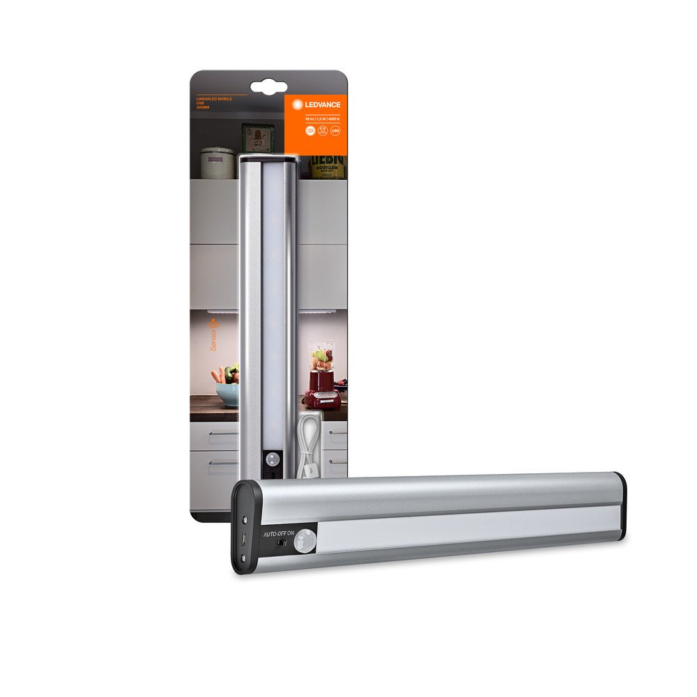 4058075260467 - Přenosné nabíjecí LED světlo pod linku s USB a senzorem 300 - Podlinkové svítidlo - LEDVANCE e - shop