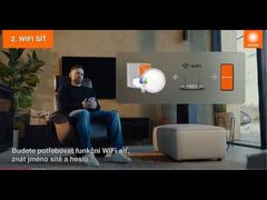 Chytré WiFi LED stropní světlo DONUT, nastavitelná bílá