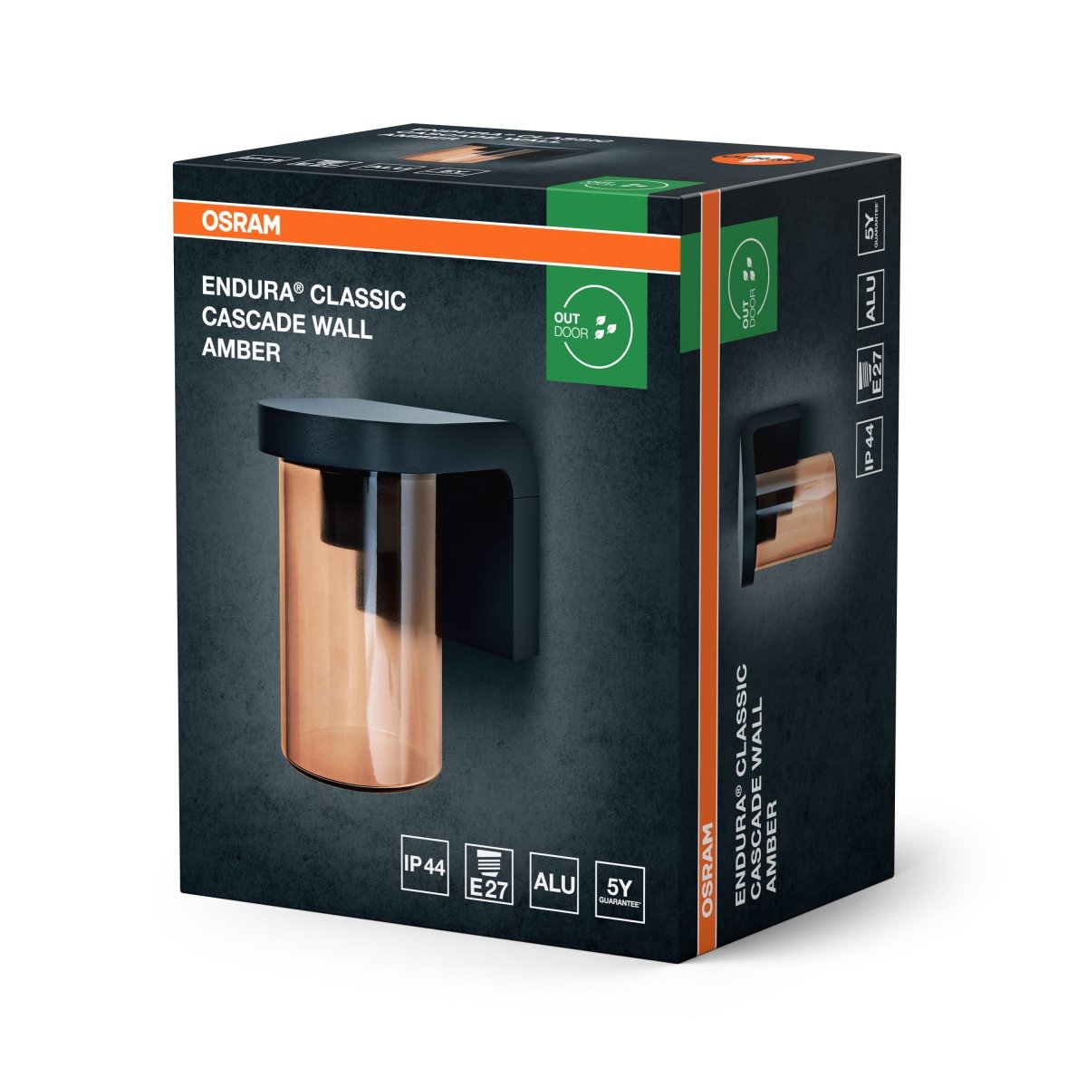 4099854461224 - Příjezdové venkovní dekorativní svítido Amber 160mm - Venkovní dekorativní svítidlo - LEDVANCE e - shop