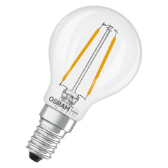 4099854466755 - Průhledná LED mini žárovka E14 1,5 W CLASSIC P, teplá bílá OSRAM - Žárovka - LEDVANCE e - shop